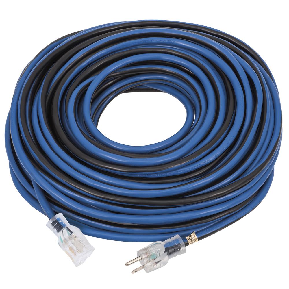 Startech Extension Cord – Contractor Grade – Single Tap – 14 Gauge – 100'