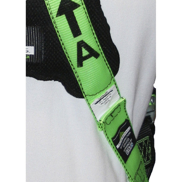PeakWorks - Hi-Vis Full Body Contractor Harness | 3D, Class AP