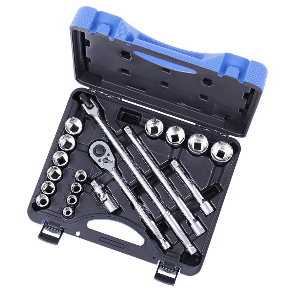 Jet - 1/2" DR SAE Socket Wrench Set – 6 pt. – 20 pc