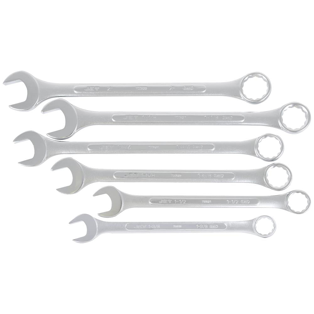 Jet - Jumbo Raised Panel Combination Wrench Set – SAE – 6 pc