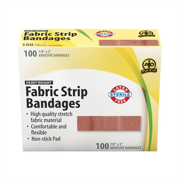 Wasip - Fabric Strip Bandage - 7.5 x 2cm