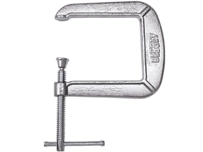 Bessy Tools Drop Forged C-clamp 3 Inch Capacity, 4-1/2 Inch Throat