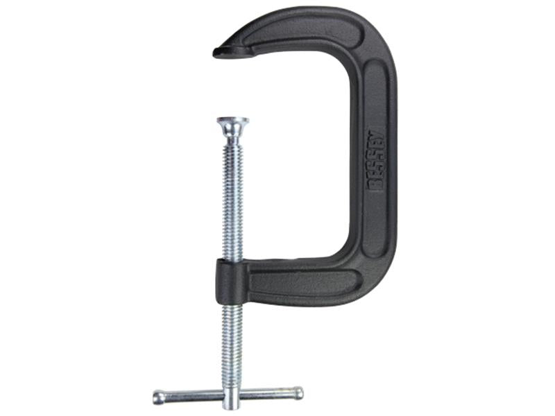 Bessy Tools Drop Forged C-clamp 5 Inch Capacity, 3 Inch Throat