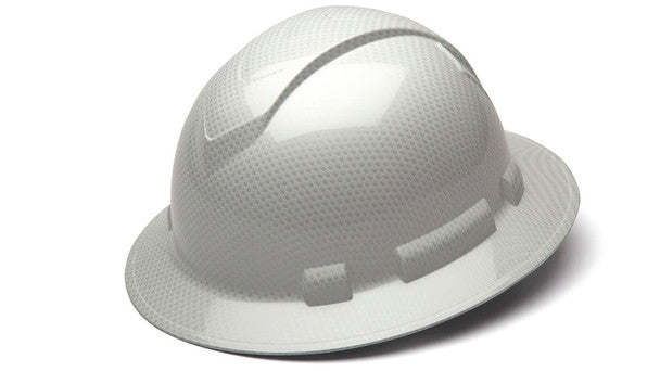 Pyramex - Carbon Fiber Ridgeline Hydro Dipped Full Brim Hard Hat