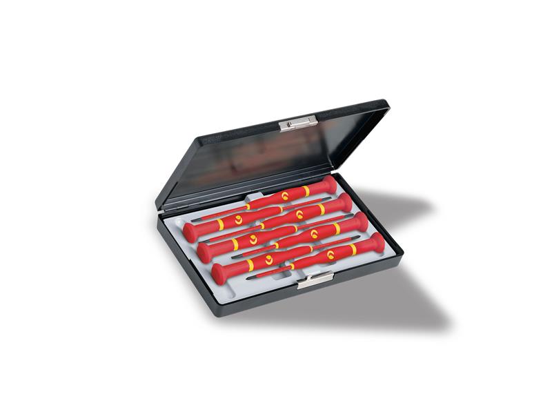 Knipex - WITTRON 7 Pc Set-1000V Insulated: 5 Slotted, 2 Phillips in Case