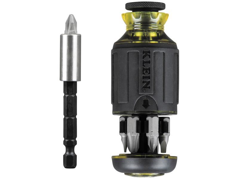 Klein - 8-in-1 Multi-Bit Adjustable Length Stubby Screwdriver