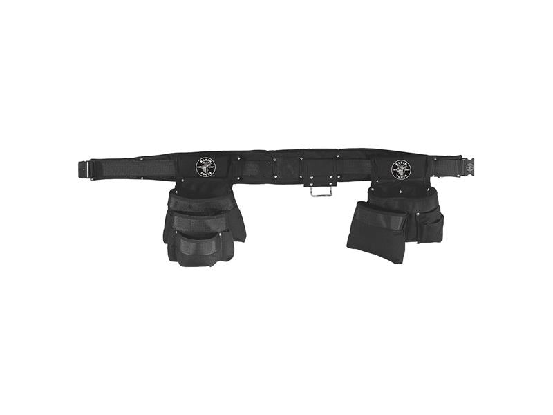 Klein Electrician's Padded Tool Belt/Pouch Combo, 11-Pocket, 4-Piece, XL
