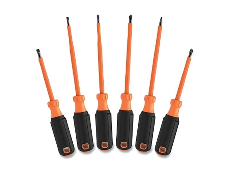 Klein - Screwdriver Set, 1000V Insulated, 6-Piece