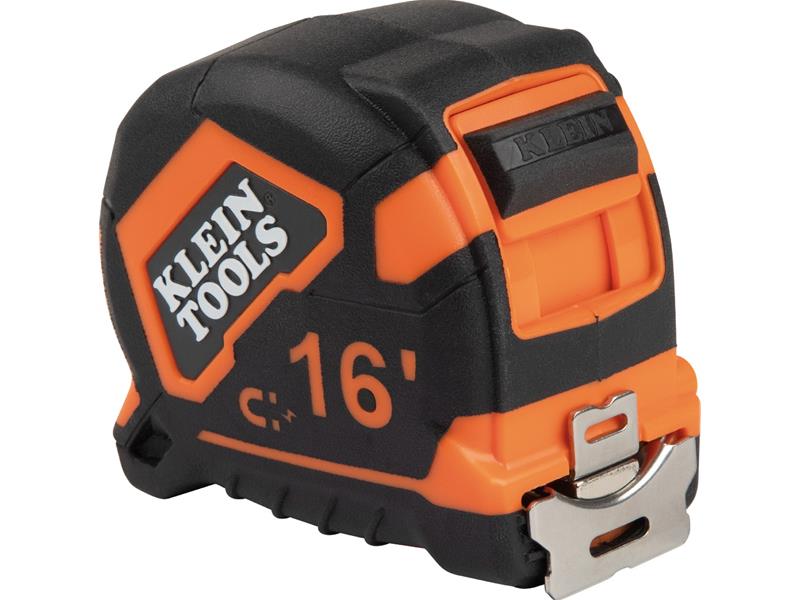 Klein Tape Measure, 16-Foot Magnetic Double-Hook