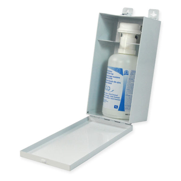 Wasip - Single Metal Eyewash Station Cabinet w/ 1L Eyewash