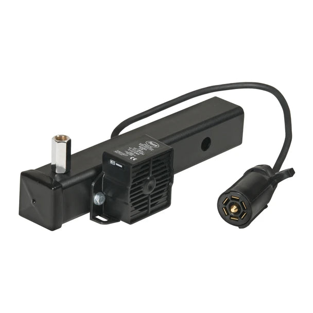 Driver Industrial Safety - Heavy Duty Hitch Mount for Power Threaded Whips with Backup Alarm