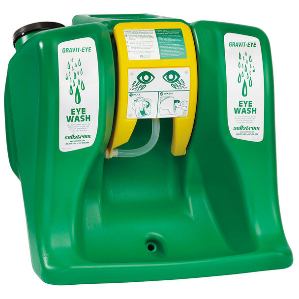 Sellstrom - 16-Gallon Gravit-Eye Portable Eyewash Station - S90320