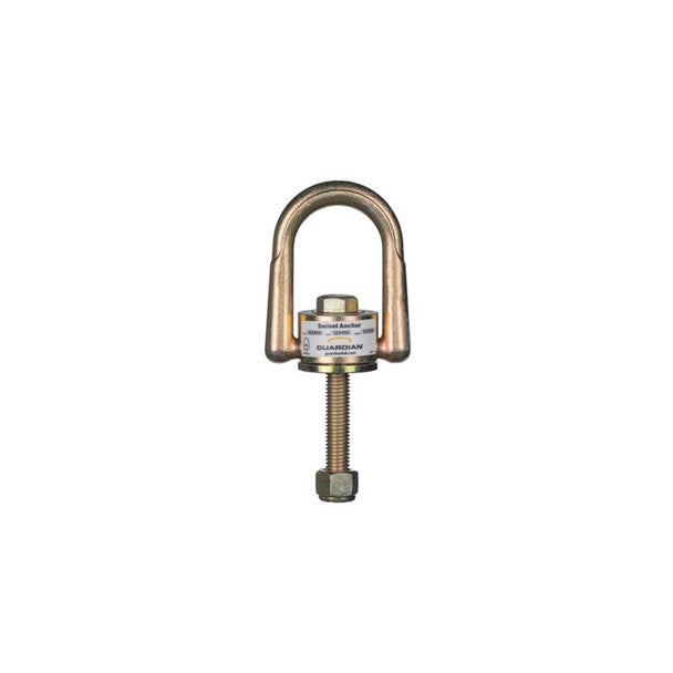 Guardian Fall Protection - Replacement 5/8" X 4" Gr 8 Bolt / Lock Washer/Nylon Nut For 10K Mega Swivel