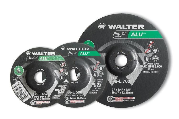 4-1/2X1/4 ALU GR WHEEL