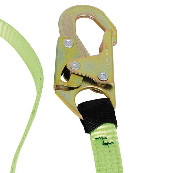 PeakWorks - Shock Absorbing Lanyard - SP - Twin Leg - Snap Hooks - 110 - 220 Lb Capacity