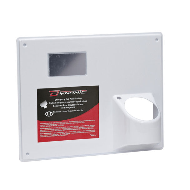 Dynamic - Eye Wash Station panel only for one (1) bottle (11inch x 14inch)