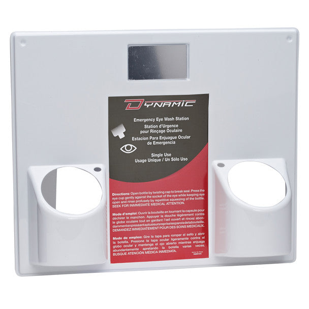 Dynamic - Eye Wash station Panel only for two (2) bottles (14inch x 17inch)