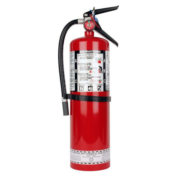 StrikeFirst - Steel Dry Chemical ABC Fire Extinguisher | 10 lb