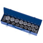 Jet - 3/4" DR Deep SAE Socket Set – 6 pt. – 17 pc