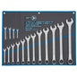 Jet - 16 PC SAE Raised Panel Combination Wrench Set