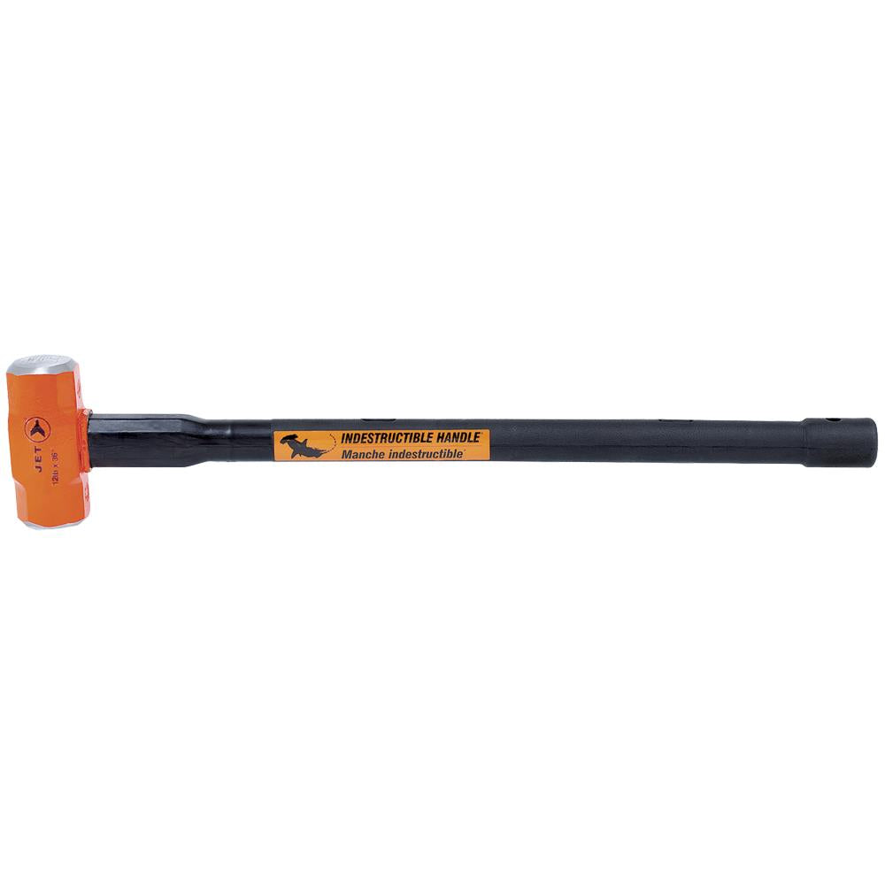 Jet Indestructible Handle Sledge Hammer – Super Heavy Duty – 12 lbs x 36"