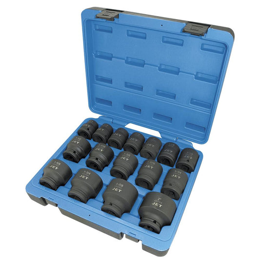 Jet - 3/4" DR SAE Impact Socket Set – 6 pt.- 16 pc