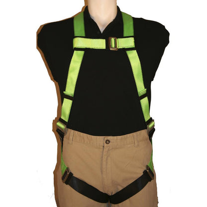 PeakWorks - Hi-Vis Full Body Contractor Harness | 1D, Class A