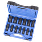 Jet - 1/2" DR Deep SAE Impact Socket Set – 6 pt. – 13 pc