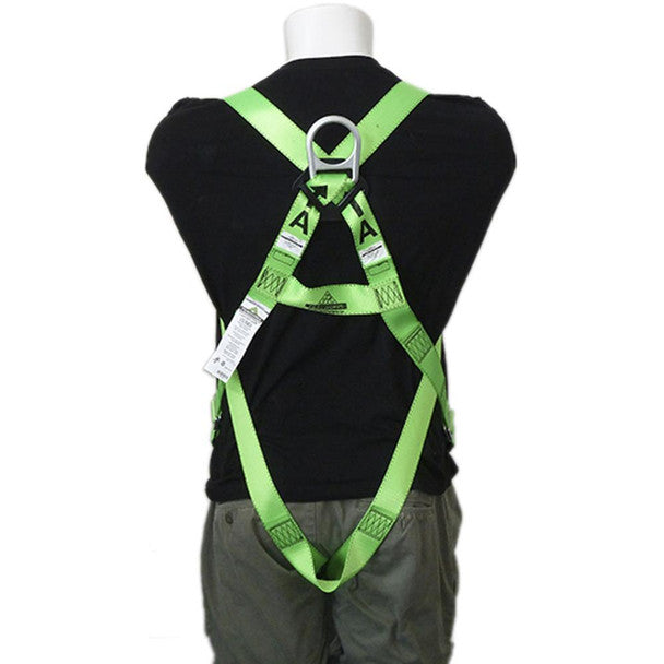PeakWorks - Hi-Vis Full Body Compliance Harness | 1D, Class A