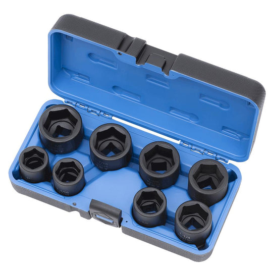 Jet - 8 PC 3/4" DR SAE Impact Socket Set – 6 Point