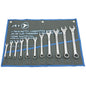 Jet - Metric Raised Panel Combination Wrench Set – 11 pc
