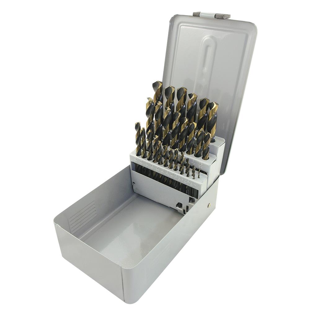 Jet - 29 PC JET-KUT B & G Jobber Length Drill Bit Set – Premium Quality