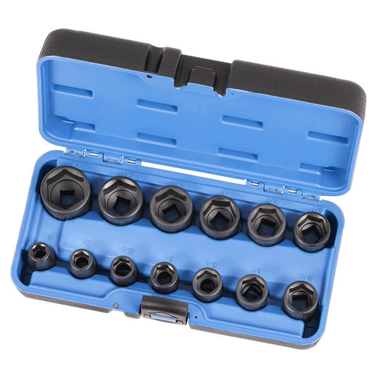 Jet - 1/2" DR SAE Impact Socket Set – 6 pt. – 13 pc