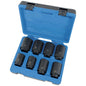 Jet - 1/2" DR Deep SAE Impact Socket Set – 6 pt. – 8 pc