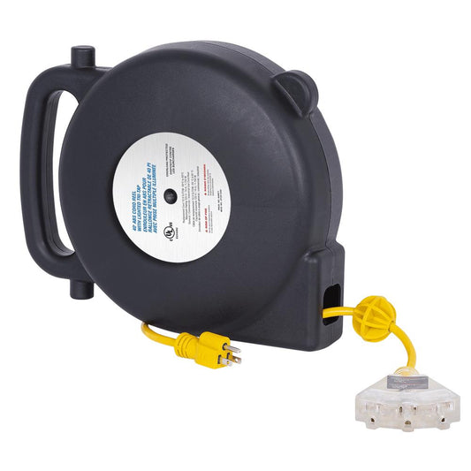 Startech Extension ABS Cord Reel – 12 Gauge – 40'