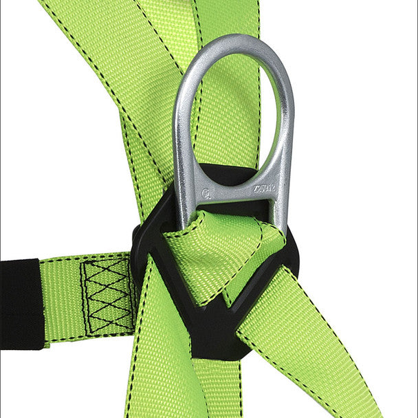 PeakWorks - Hi-Vis Full Body Compliance Harness | 1D, Class A