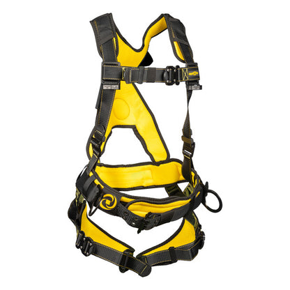 Guardian Fall Protection - Cyclone Construction Harness w/ Chest Quick-Connect Buckle Leg Quick-Connect