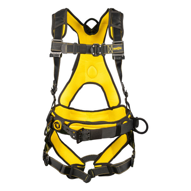 Guardian Fall Protection - Cyclone Construction Harness w/ Chest Quick-Connect Buckle Leg Quick-Connect