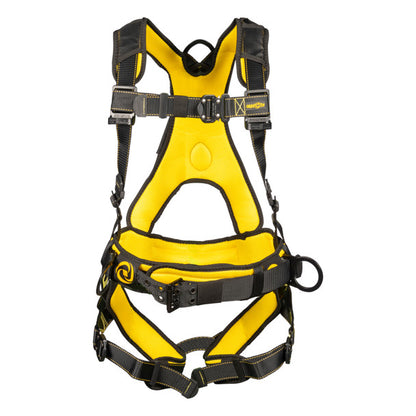 Guardian Fall Protection - Cyclone Construction Harness w/ Chest Quick-Connect Buckle Leg Quick-Connect