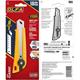 Olfa - L-1 18mm Classic Ratchet-Lock Heavy-Duty Utility Knife with LB Silver Snap Blade