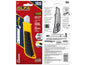 Olfa - 18mm L-2 Classic Rubber Grip Inset Ratchet-Lock Heavy-Duty Utility Knife with LB Silver Snap Blade