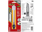 Olfa - H-1 25mm Classic Extra Heavy-Duty Ratchet-Lock Utility Knife with Rubber Grip Inset and HB Silver Snap Blade