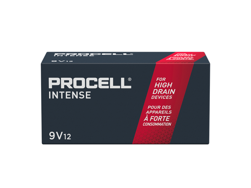 Duracell PROCELL INTENSE POWER 9V – 12 BULK