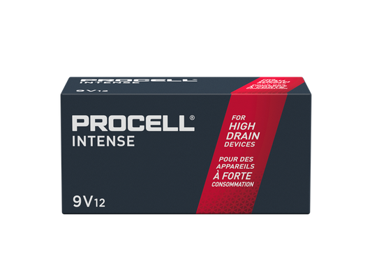 Duracell PROCELL INTENSE POWER 9V – 12 BULK
