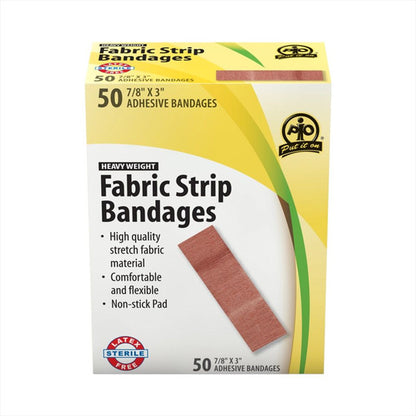 Wasip - Fabric Strip Bandage - 7.5 x 2cm