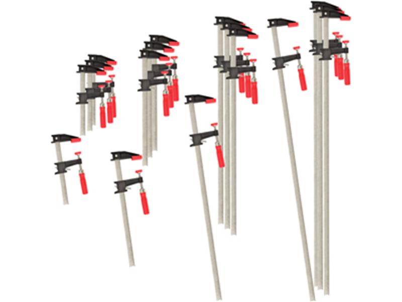 Bessey Tools 16 pc GSCC clutch style bar clamp set