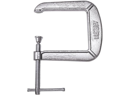 Bessy Tools Drop Forged C-clamp 3 Inch Capacity, 4-1/2 Inch Throat