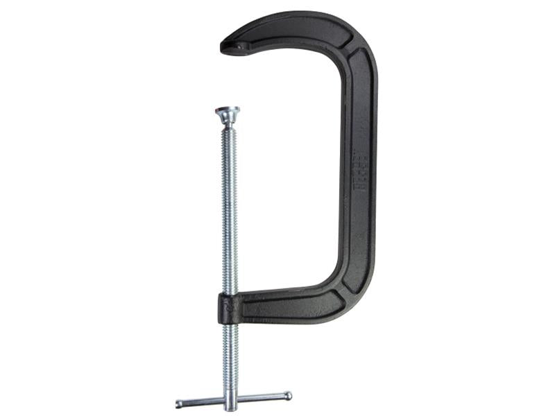 Bessy Tools Drop Forged C-clamp 8 Inch Capacity, 4 Inch Throat