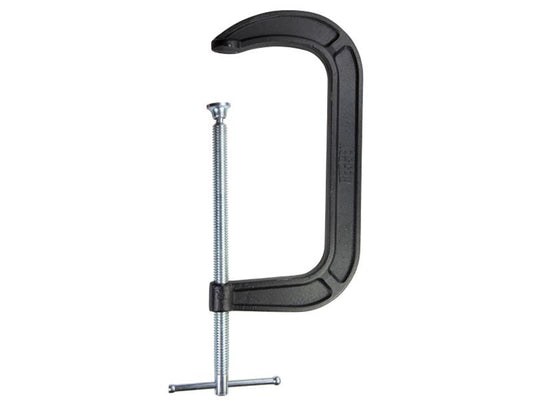 Bessy Tools Drop Forged C-clamp 8 Inch Capacity, 4 Inch Throat