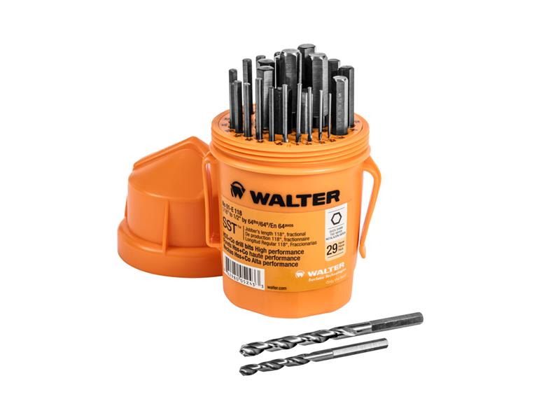 Walter - #29 SST QUICK SHANK DRILL SET